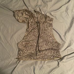 Zyia Crop Hooded Tank